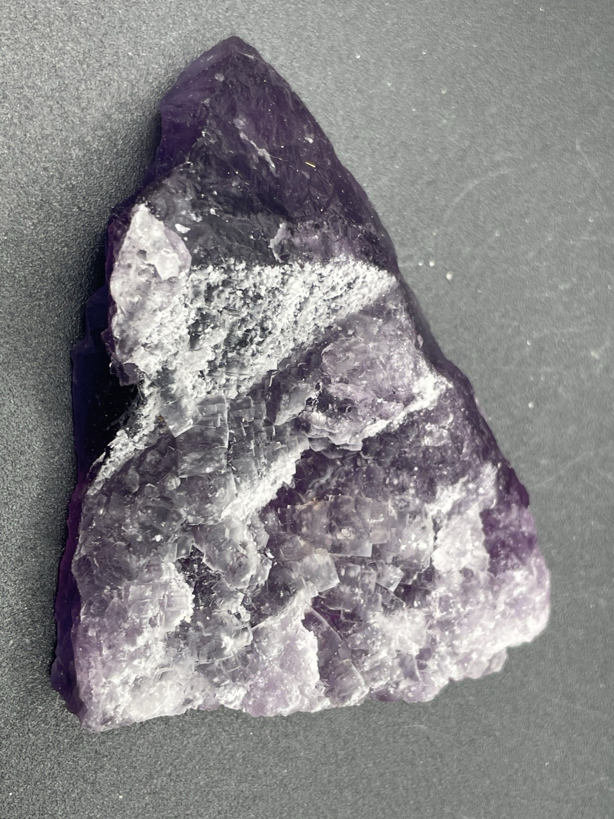 Purple Fluorite Cluster 83g