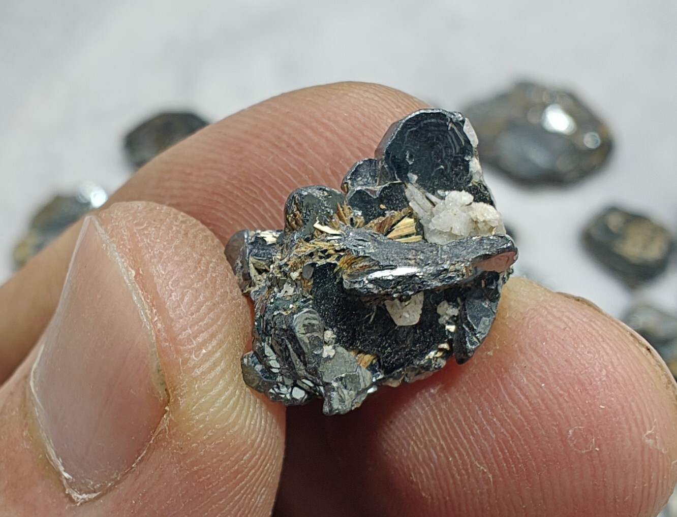 220 grams Natural Hematite Collection