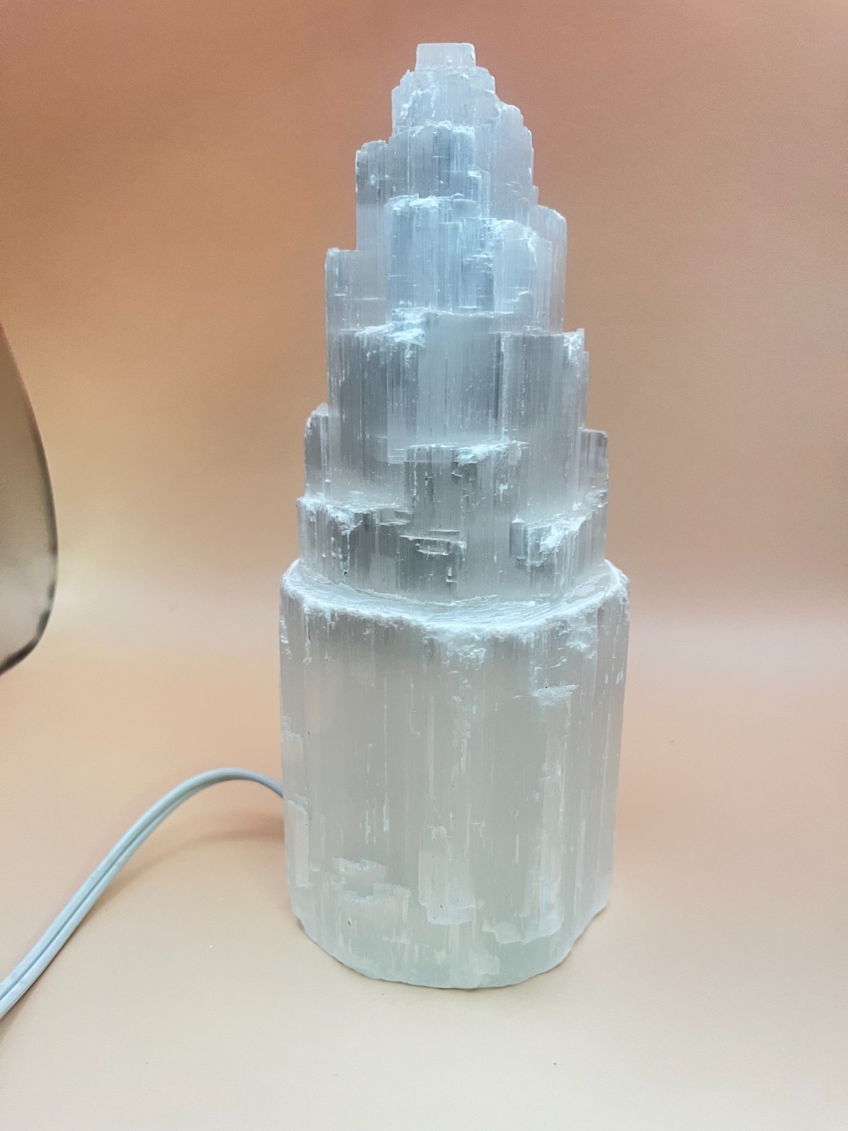 Selenite Crystal Tower Lamp Tower Skyscraper Healing Light