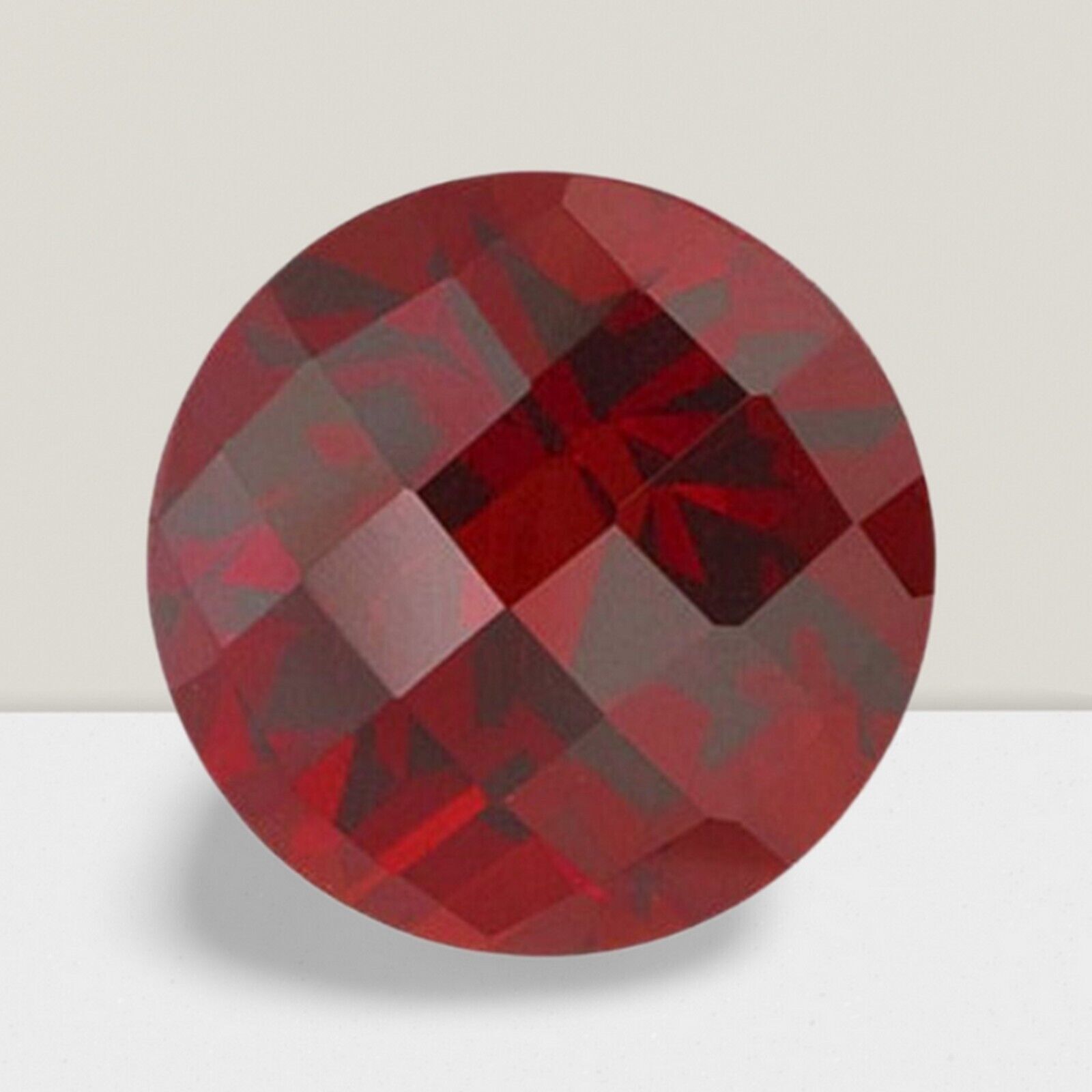 Garnet Round Cut Gemstone 3.50 Cts – 10 mm Lustrous Loose Gem