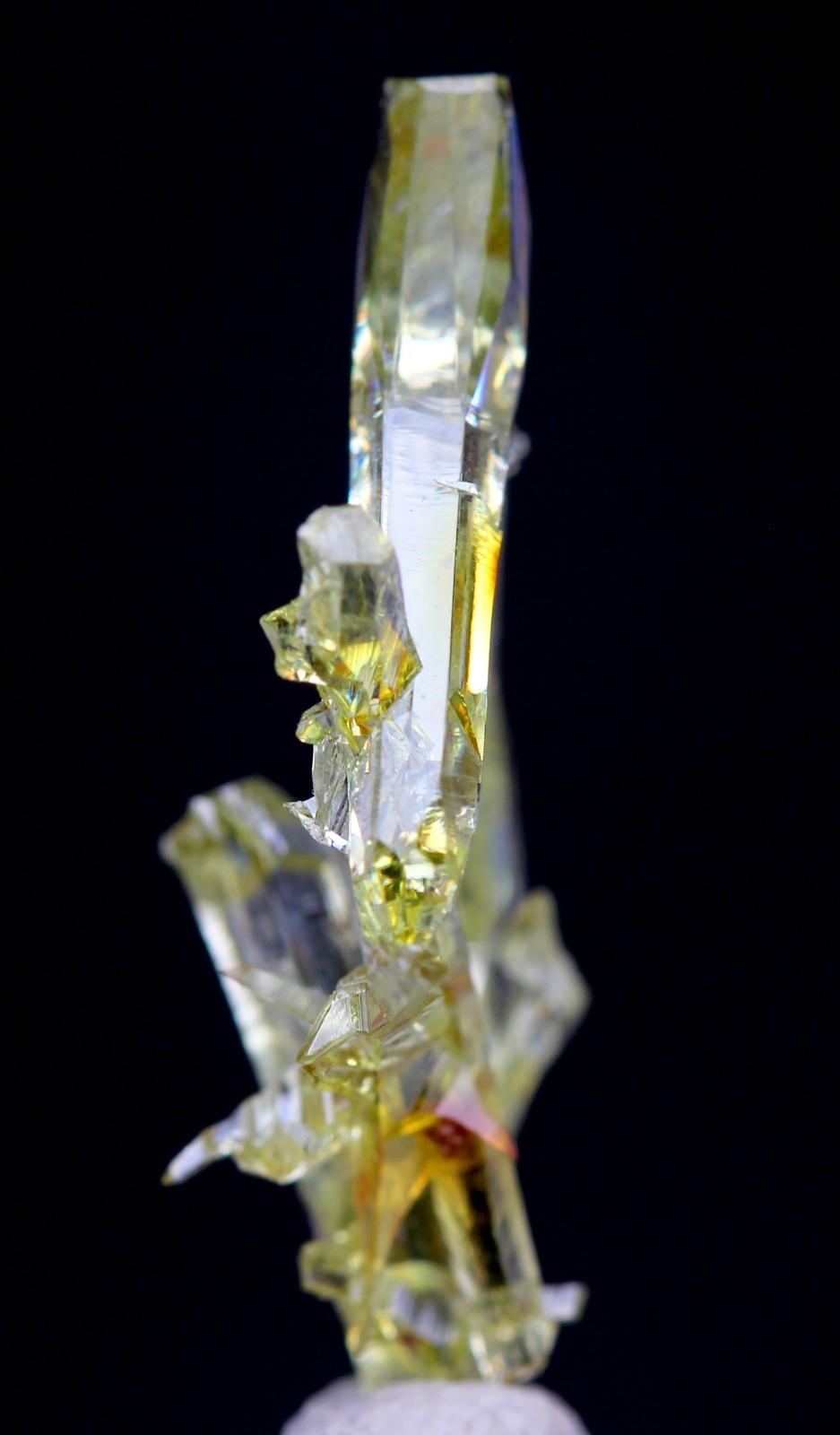 ZINCITE Crystal Mineral Specimen Green Smelter Cluster Authentic POLAND