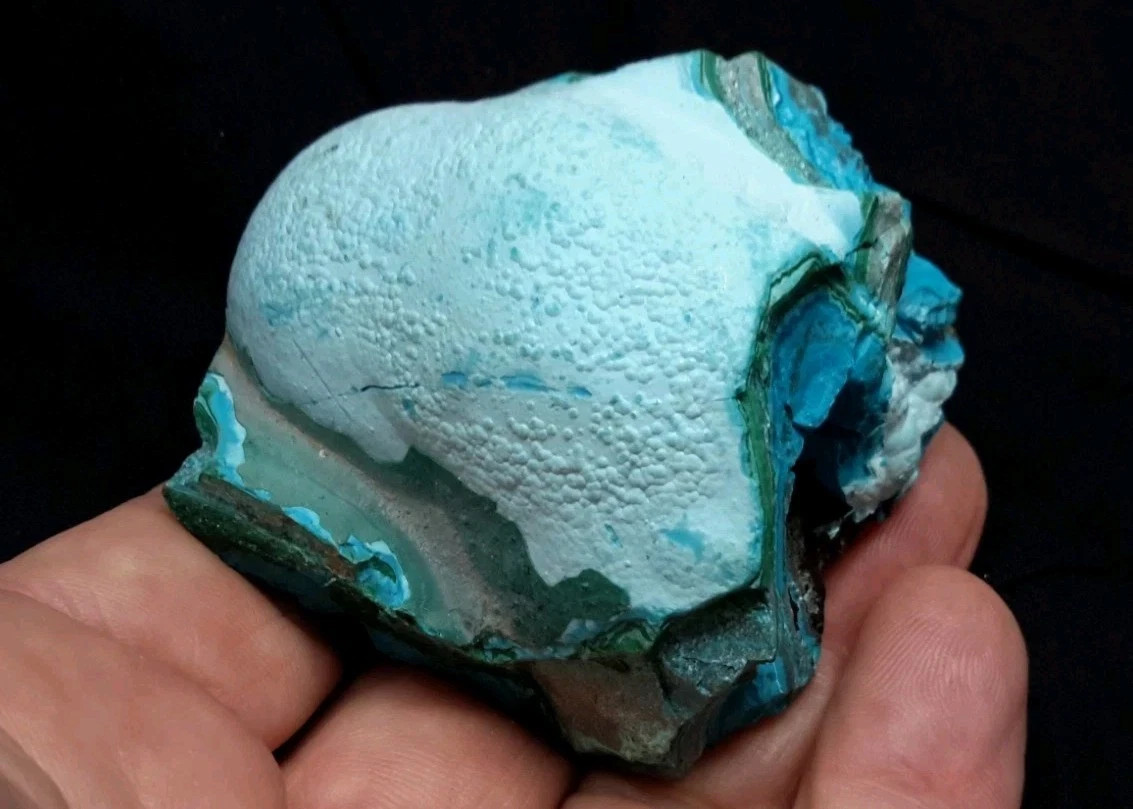 2.25″ CHRYSOCOLLA from Katanga, Democratic Republic of the Congo