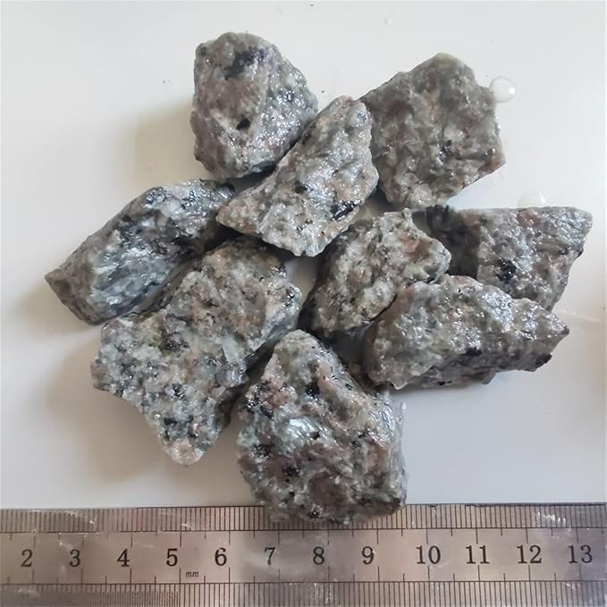 5pcs Natural Yooperlite Rough Stones UV Reactive Fluorescent Fire Rocks Specimen