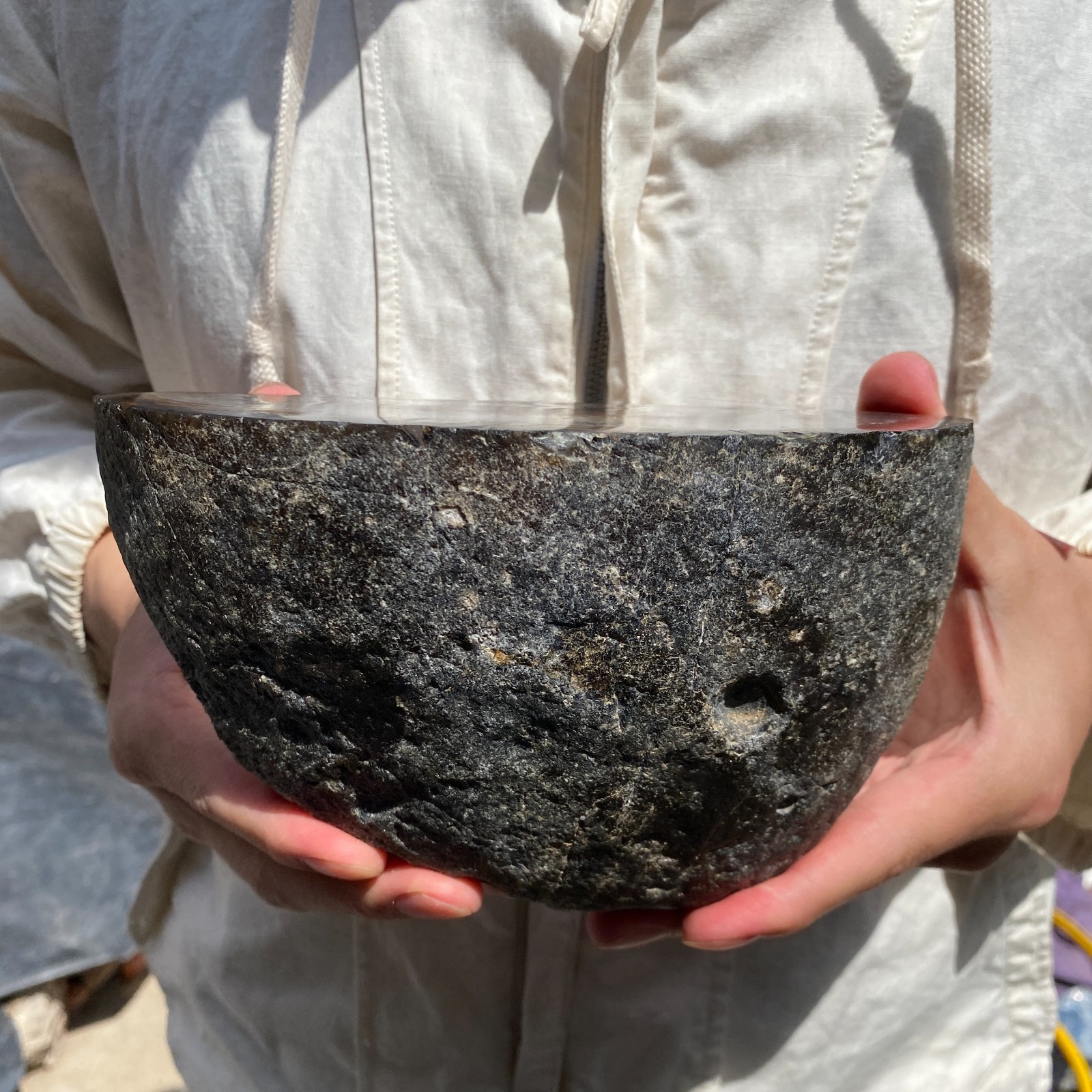 2200G Natural Beautiful Agate Geode Druzy Extra Gemstone specimen healing