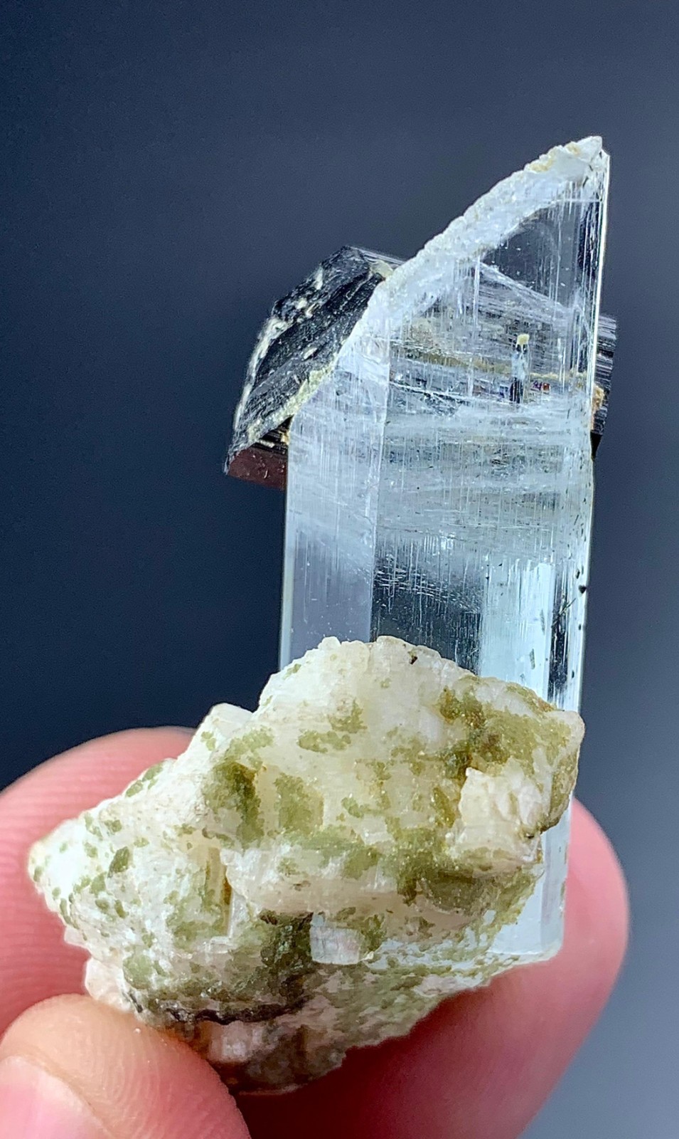 71 Carat Aquamarine Crystal Specimen From Pakistan