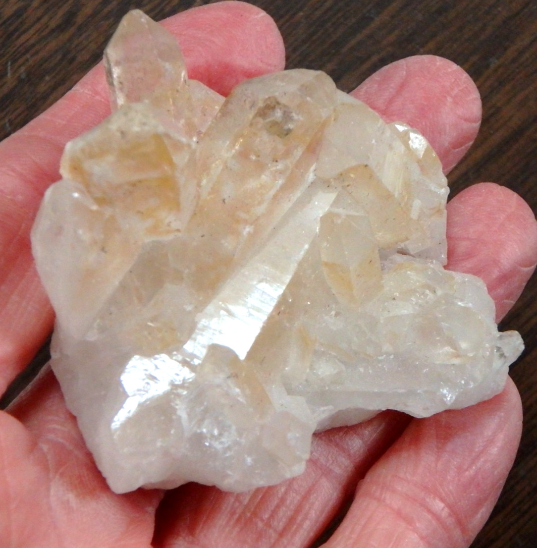 Beautiful ✨Quartz Points Golden Healer ✨✨56.9 grams