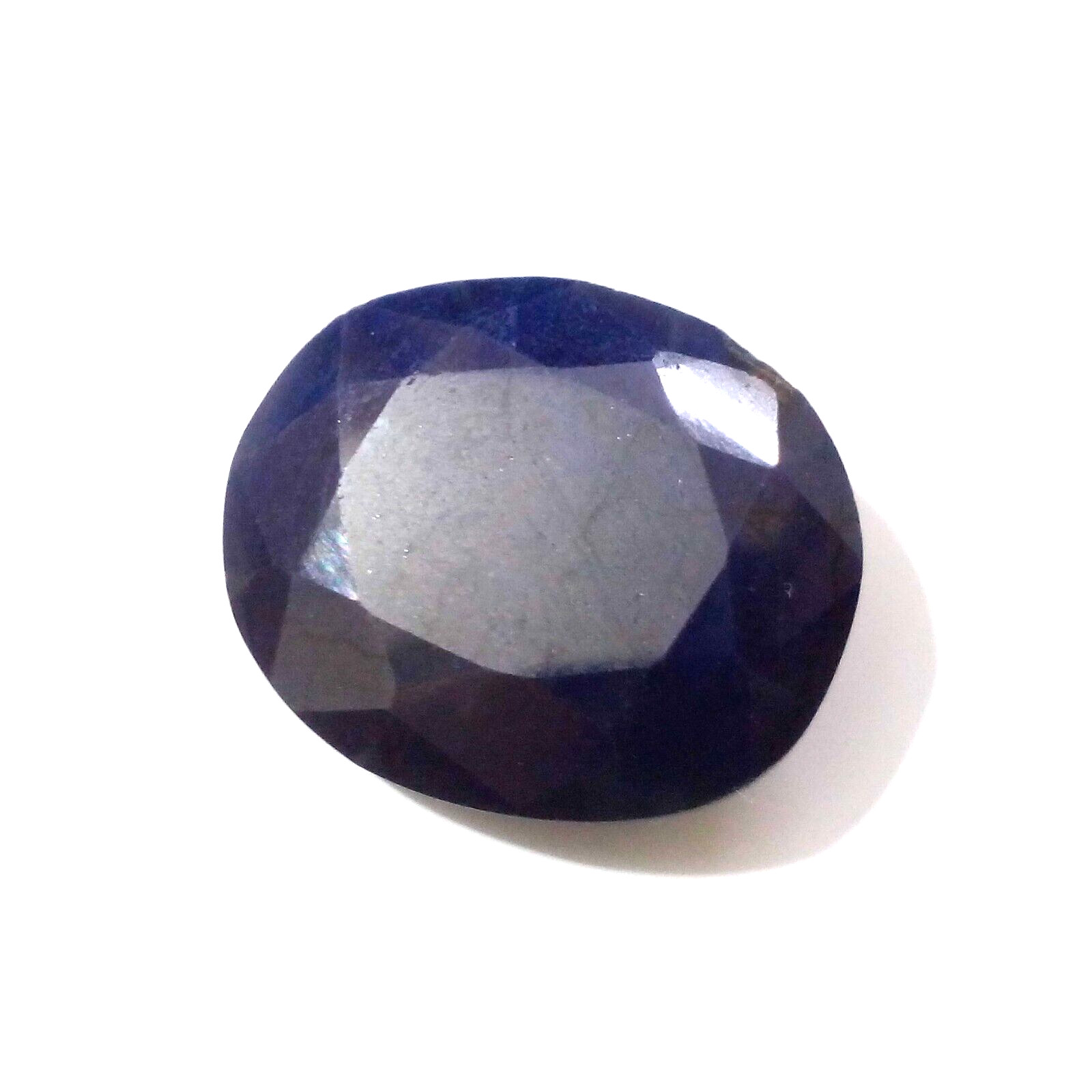 Excellent 18.19 Crt Madagascar Blue Sapphire Faceted Oval Shape Loose Gemstone