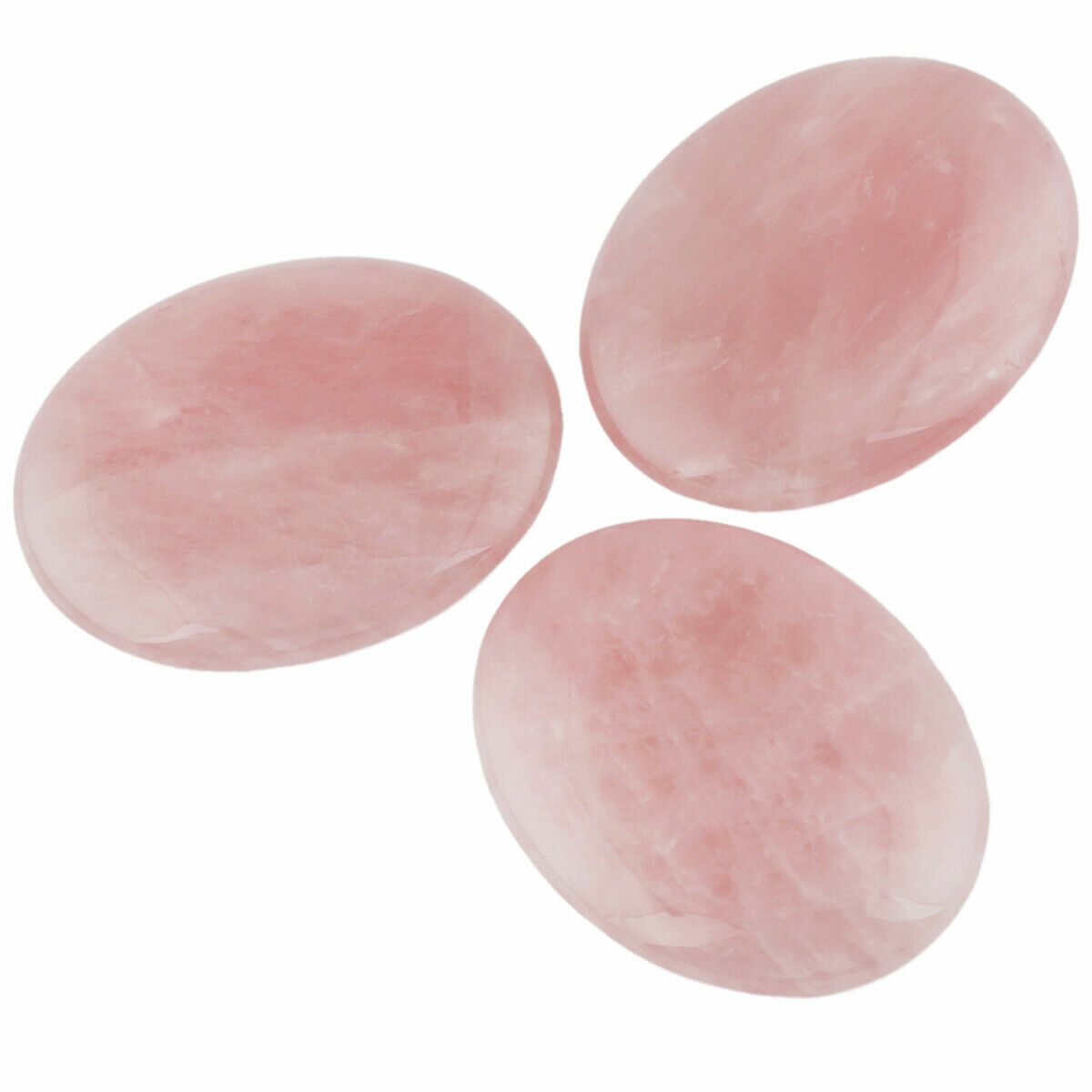 Healing Crystal Oval Thumb Worry Stone Pocket Palm Stone Chakra Reiki Meditation