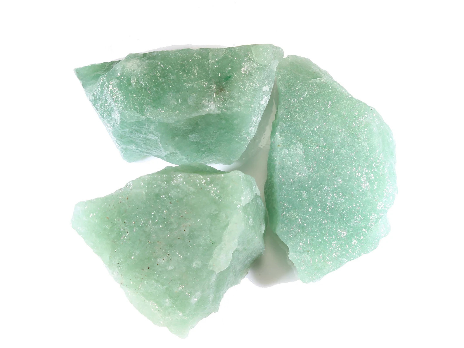 Green Aventurine – Rough Rocks for Tumbling – Bulk Wholesale 1LB options