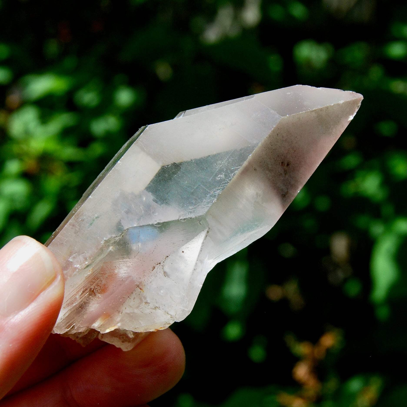 3in 73g Rare Pink Lithium Lemurian Quartz Crystal Starbrary, Brazil m1