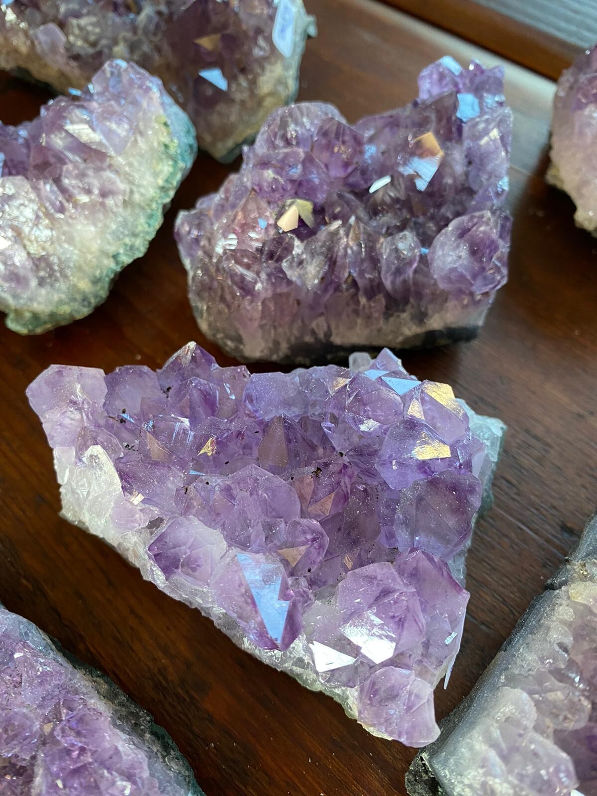 Premium High Grade Amethyst Druzy Cluster Pieces 200g to 300g approx. 10-12cm