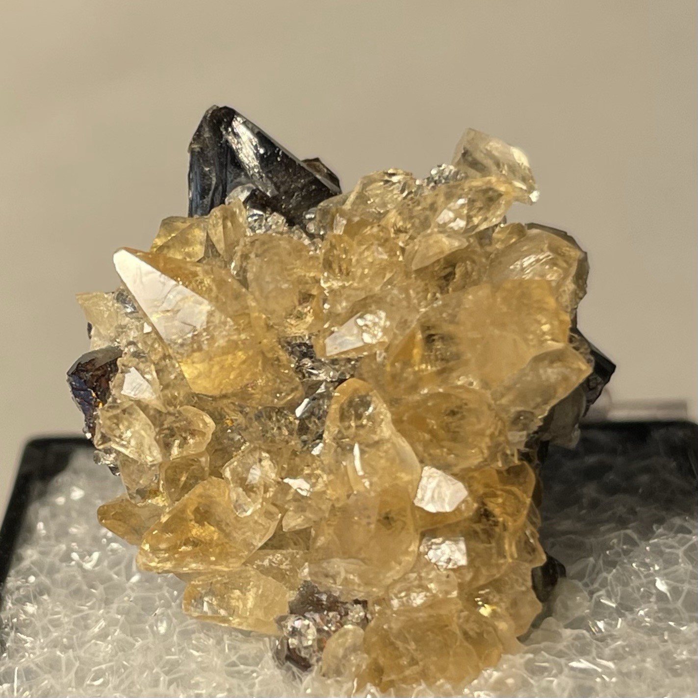 Calcite & Sphalerite Crystals Cumberland Mine Smith Co TENNESSEE USA