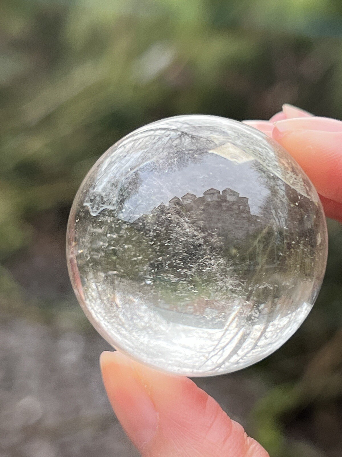Brazilian Citrine Champagne Ball /Abundance/Energising/Uplifting AAA+ 37mm 9