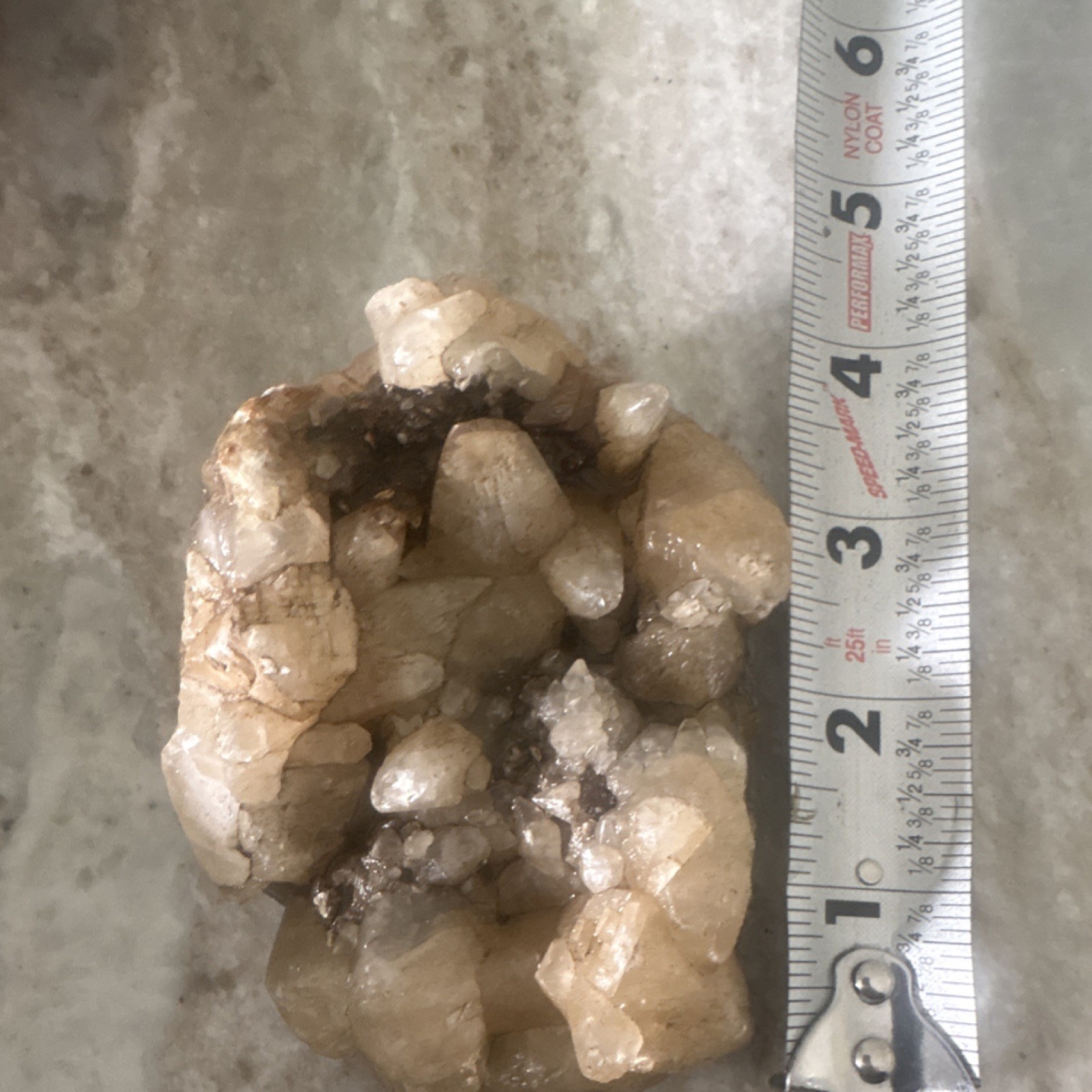Natural Crystal Cluster Specimen Approx. 4 Inch Mineral Collectible
