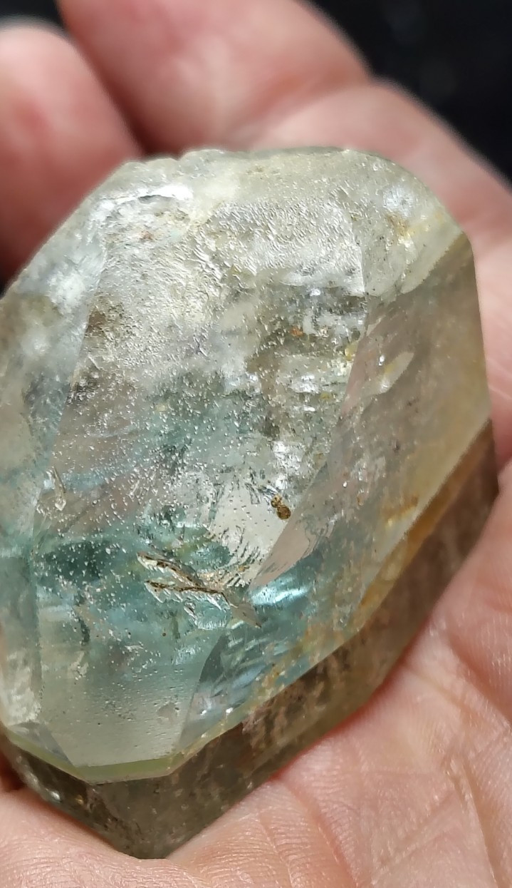 GIANT BLUE TOPAZ CRYSTAL ETCHED FACET GRADE MIMOSO DO SUL BRAZIL