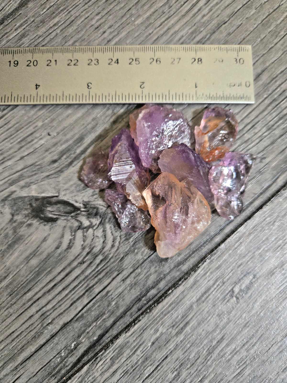RAW BOLIVIAN AMETRINE 2 oz Lot – Clean Natural Rough