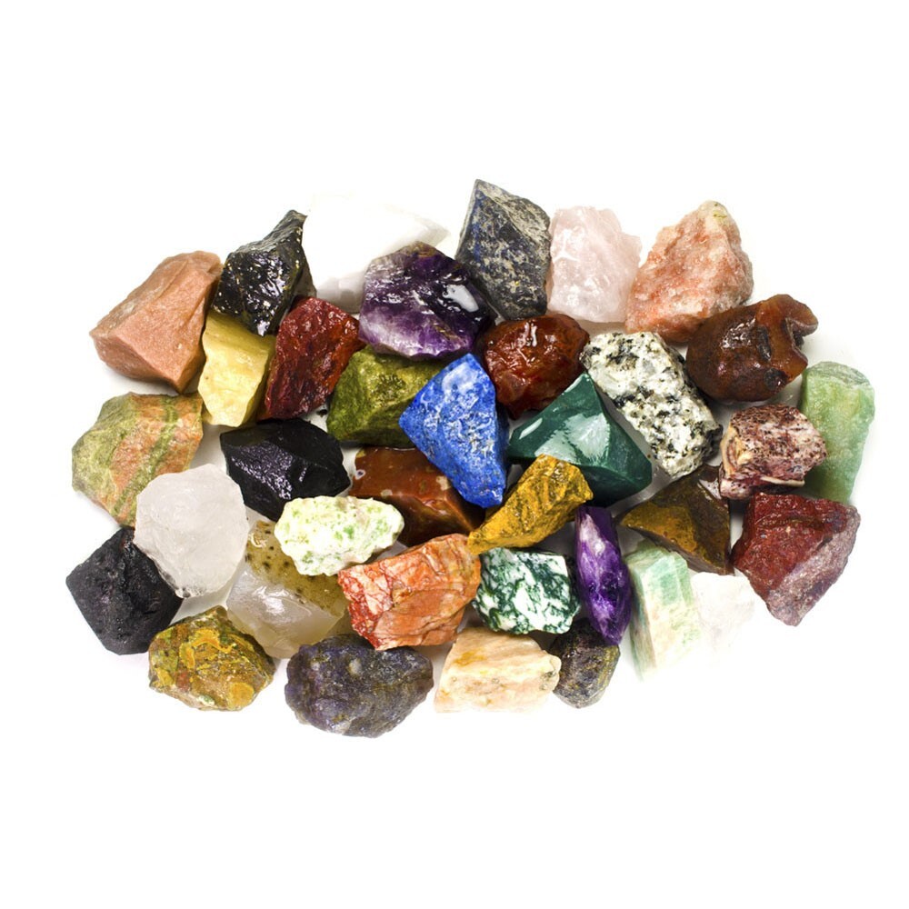 Indian Stone Mix – Rough Rocks for Tumbling – Wholesale Stones Crystals Minerals