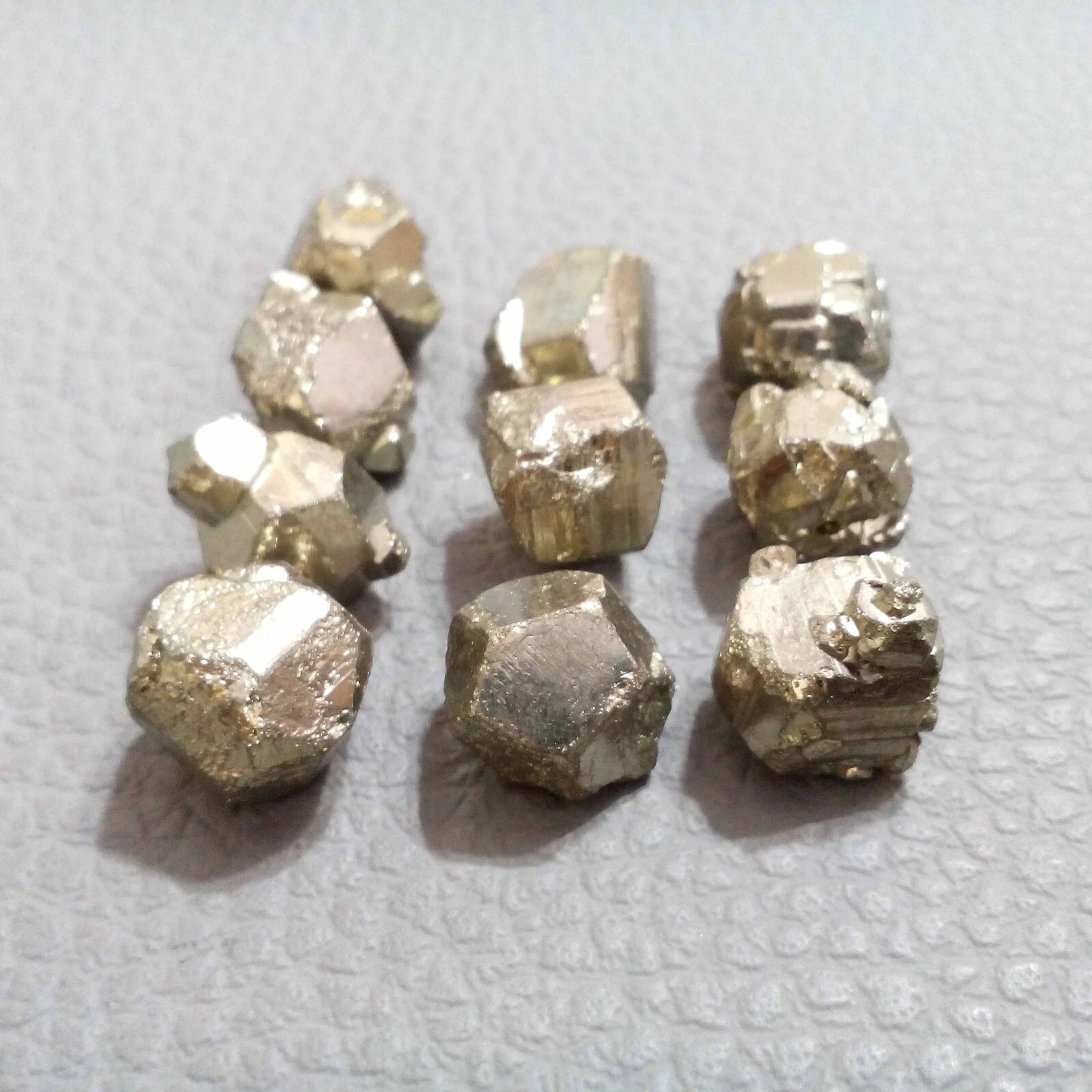Excellent Golden Pyrite Raw 10 Piece Size 10-12 MM Natural Pyrite Rough Jewelry