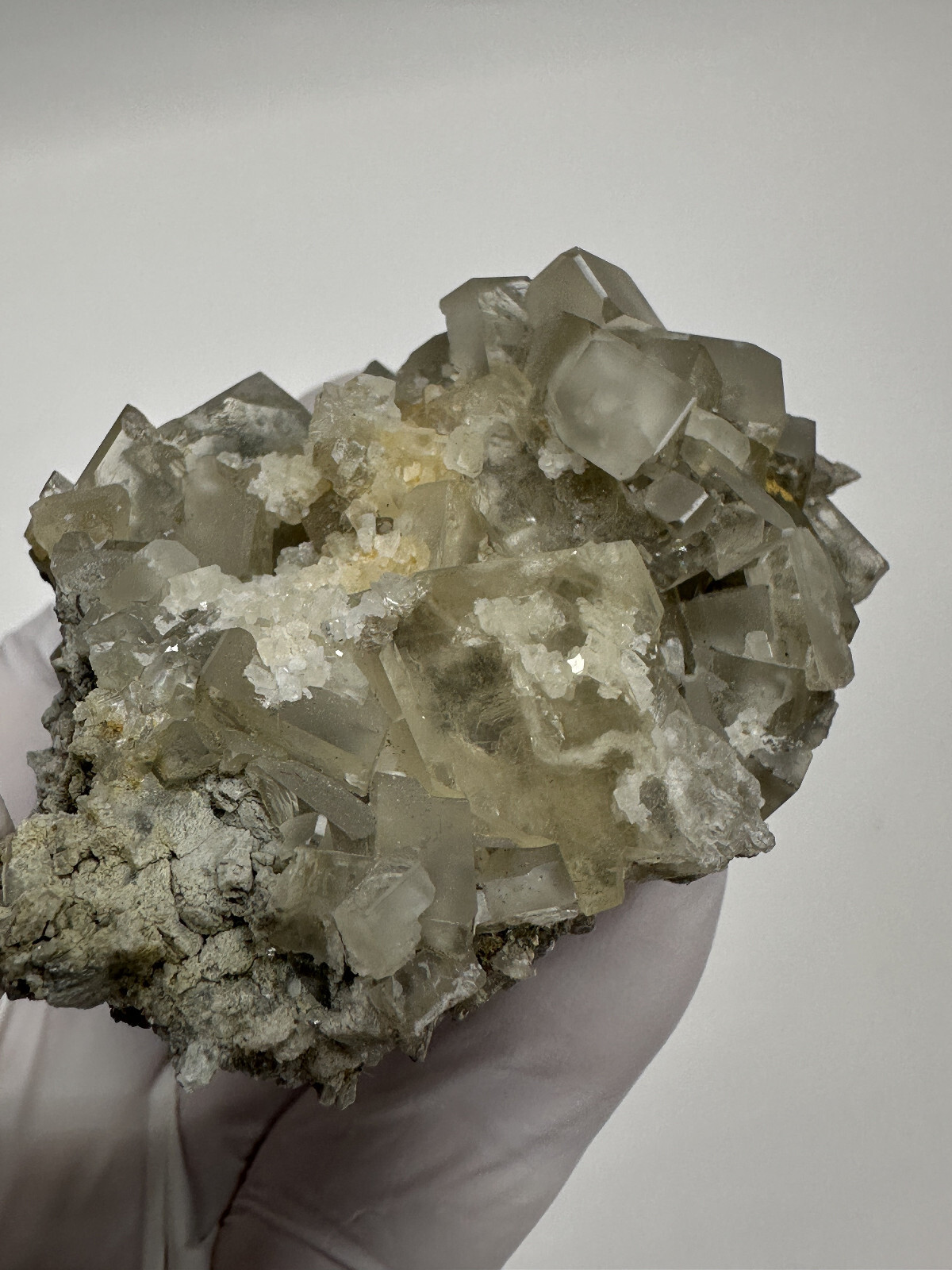 New Find__Large Very Rare Barite Crystal Specimen___Linwood Mine, Iowa