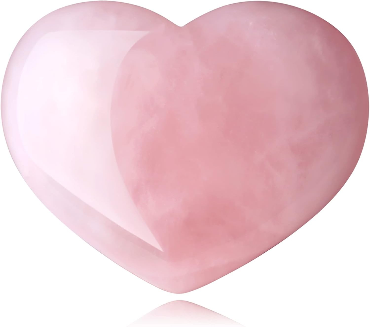 Cuarzo Rosa Corazon Piedra Cristales Curativos Piedras Amor Decoracion Bolsillo3