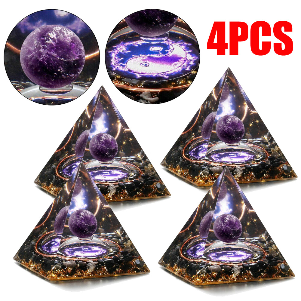 Orgone Pyramid Energy Generator Emf Protection Healing meditation Orgonite USA