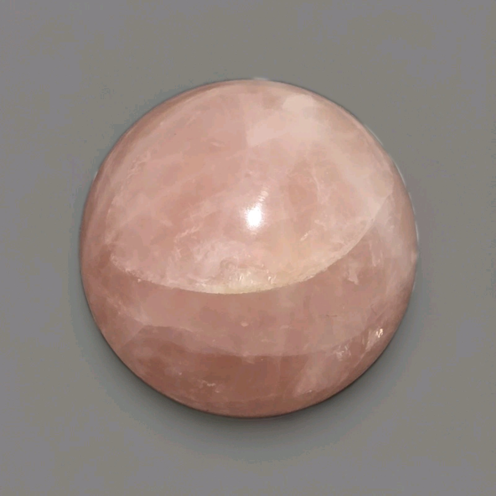 2″ Polished Rose Quartz Sphere 185G