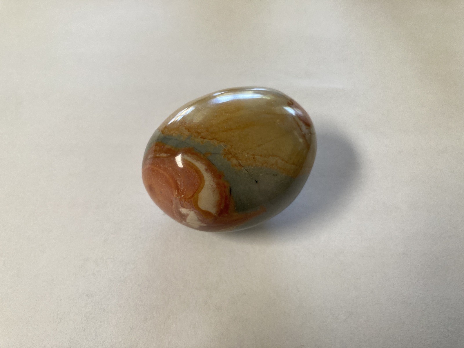 Polychrome Jasper Tumbled Stone Large 122g, Grounding, Creativity, Meditation