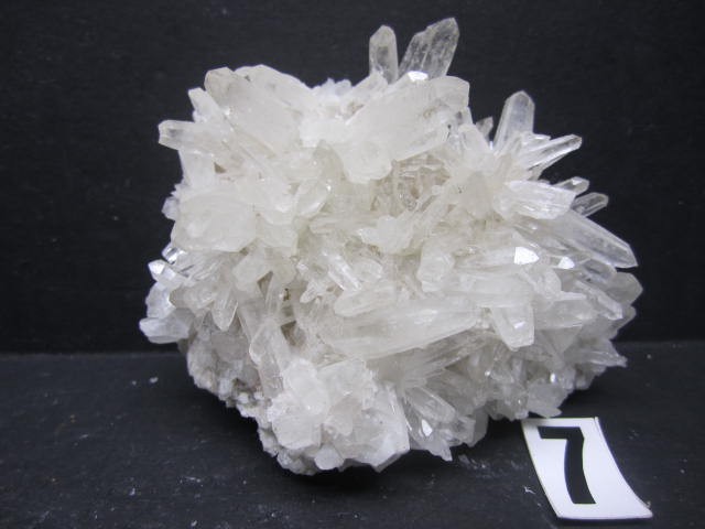 Quartz Crystal Clusters, 11 Piece Wholesale Lot, Cantera Casma, Peru