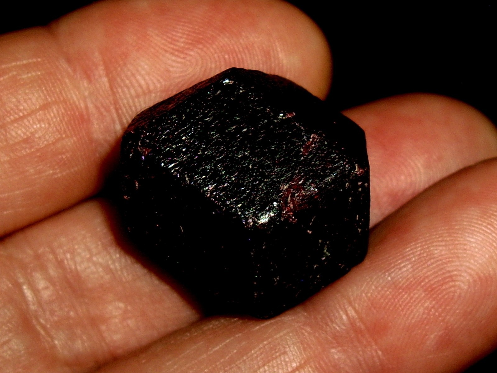 Deep Red Medium Large Almandine Garnet Crystal 29.2g