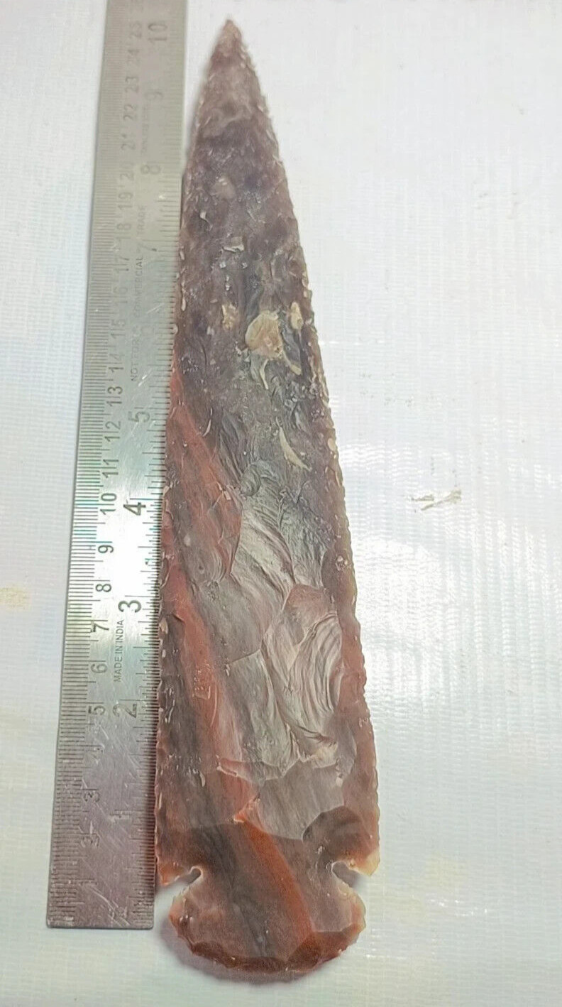 Large Fancy Agate Arrowheads | 1″ to 10″ | Grade A Hand Carved Crystal Gemstones