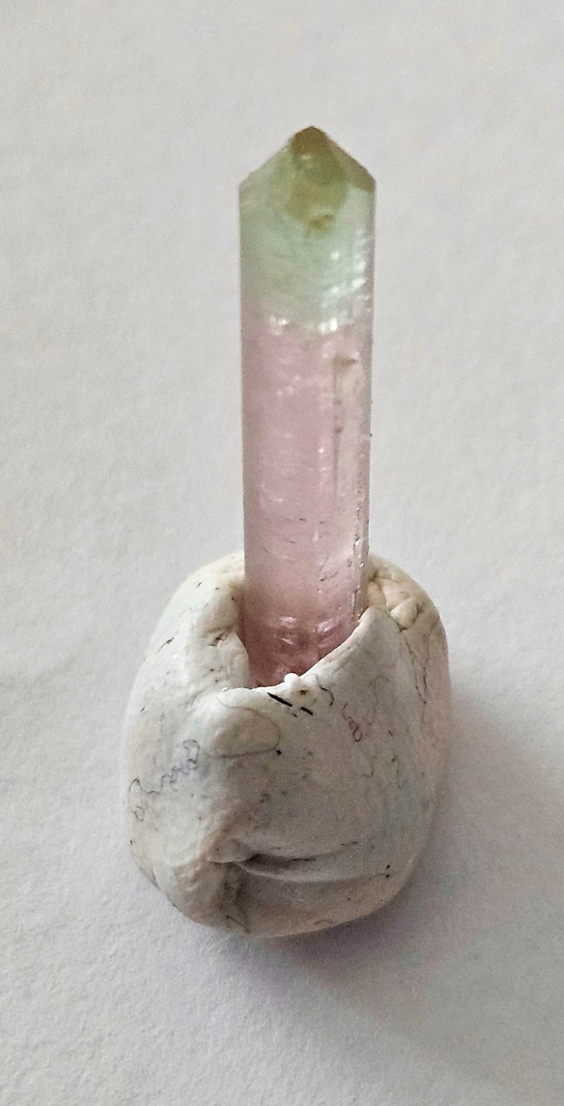2 tone Tourmaline, Cryo-Genie Mine, San Diego, USA