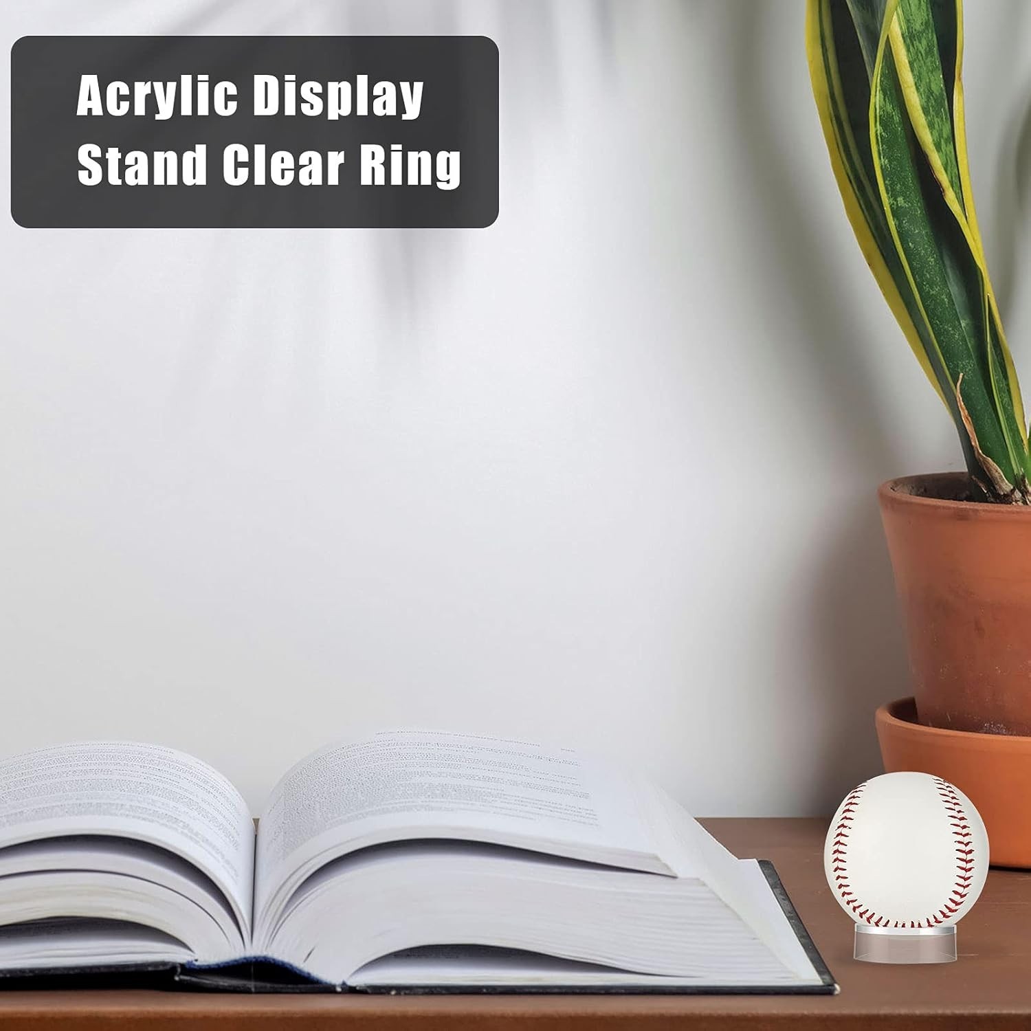 15 Pieces Crystal Sphere Stand Acrylic Sphere Holder Small Medium Large Round…