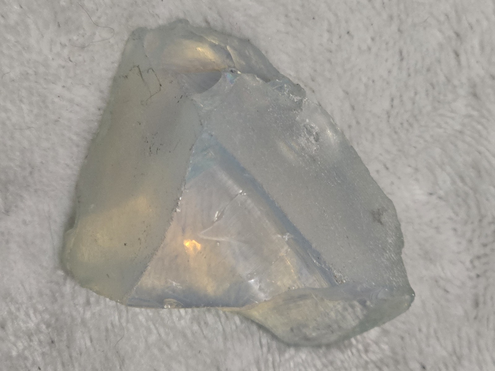 2 Natural Opalite Stones. 1.7oz