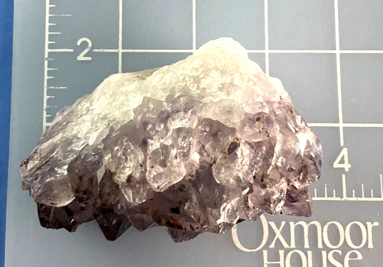 Natural Amethyst Light Cluster Purple Crystal Stone Healing Mineral Home Decor