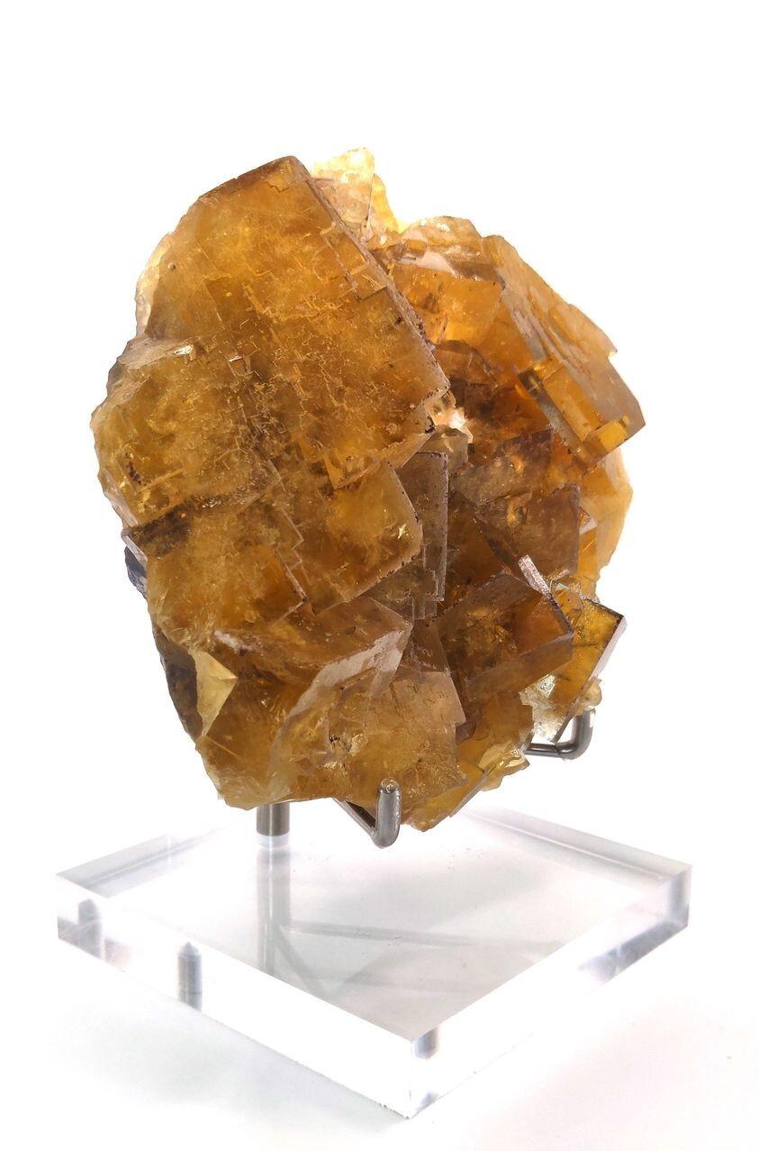 RARE Yellow Beijing Fluorite 1.6KG, Lanying mine, Huairou District, China