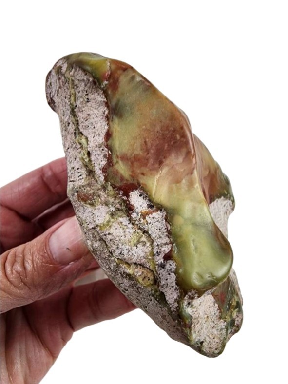 Morrisonite Jasper Tumbled Stone 258.4 grams.