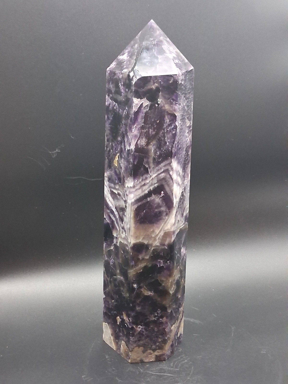 Large dream amethyst tower! 2.2 pounds, 8.5 inches tall!