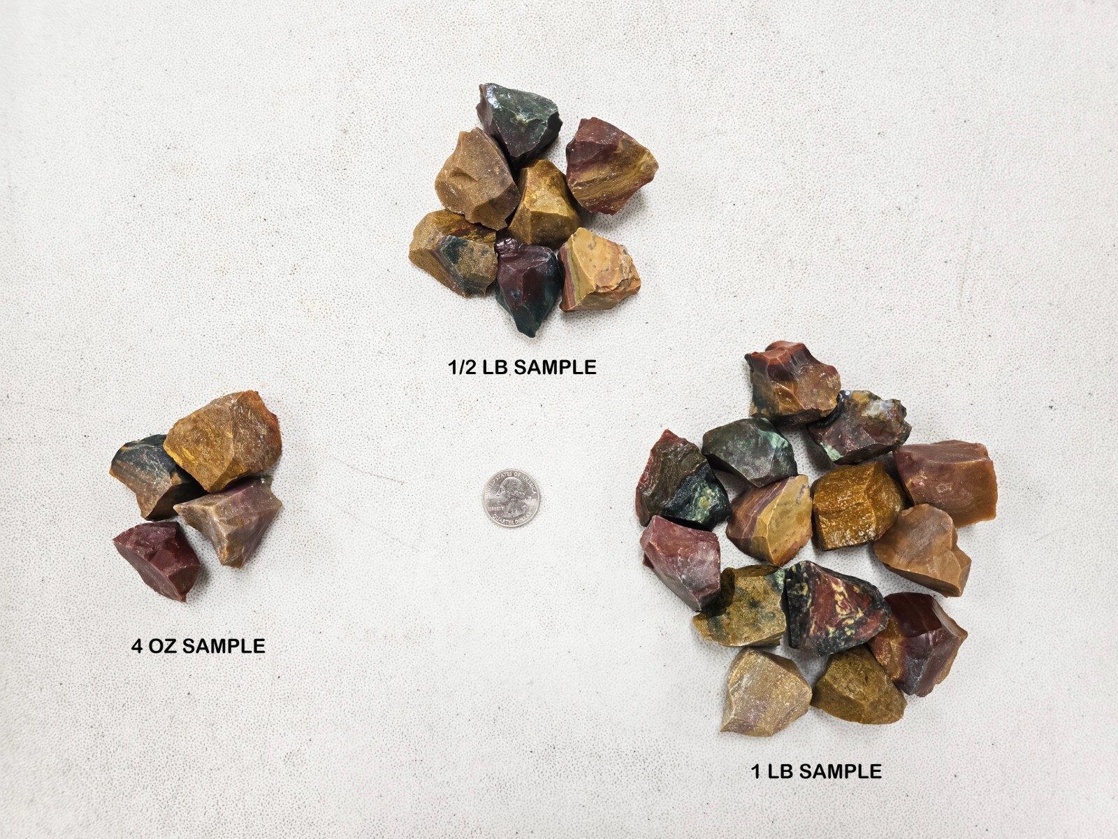 Fancy Jasper Crystal Stones Raw Rough Bulk Gems for Tumbling Healing Aquarium