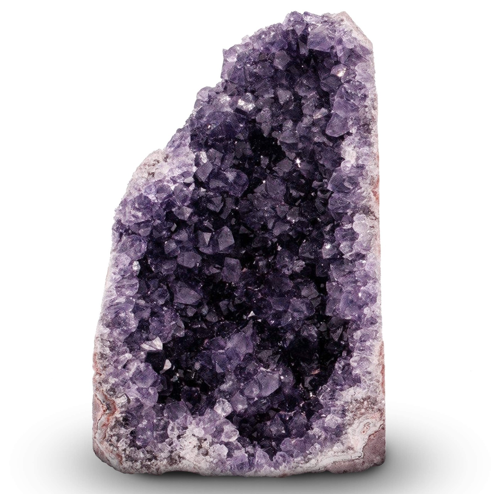 Amethyst Crystal Clusters 2-3 lb, 4-7″ Raw Geode Quartz Stone from Uruguay