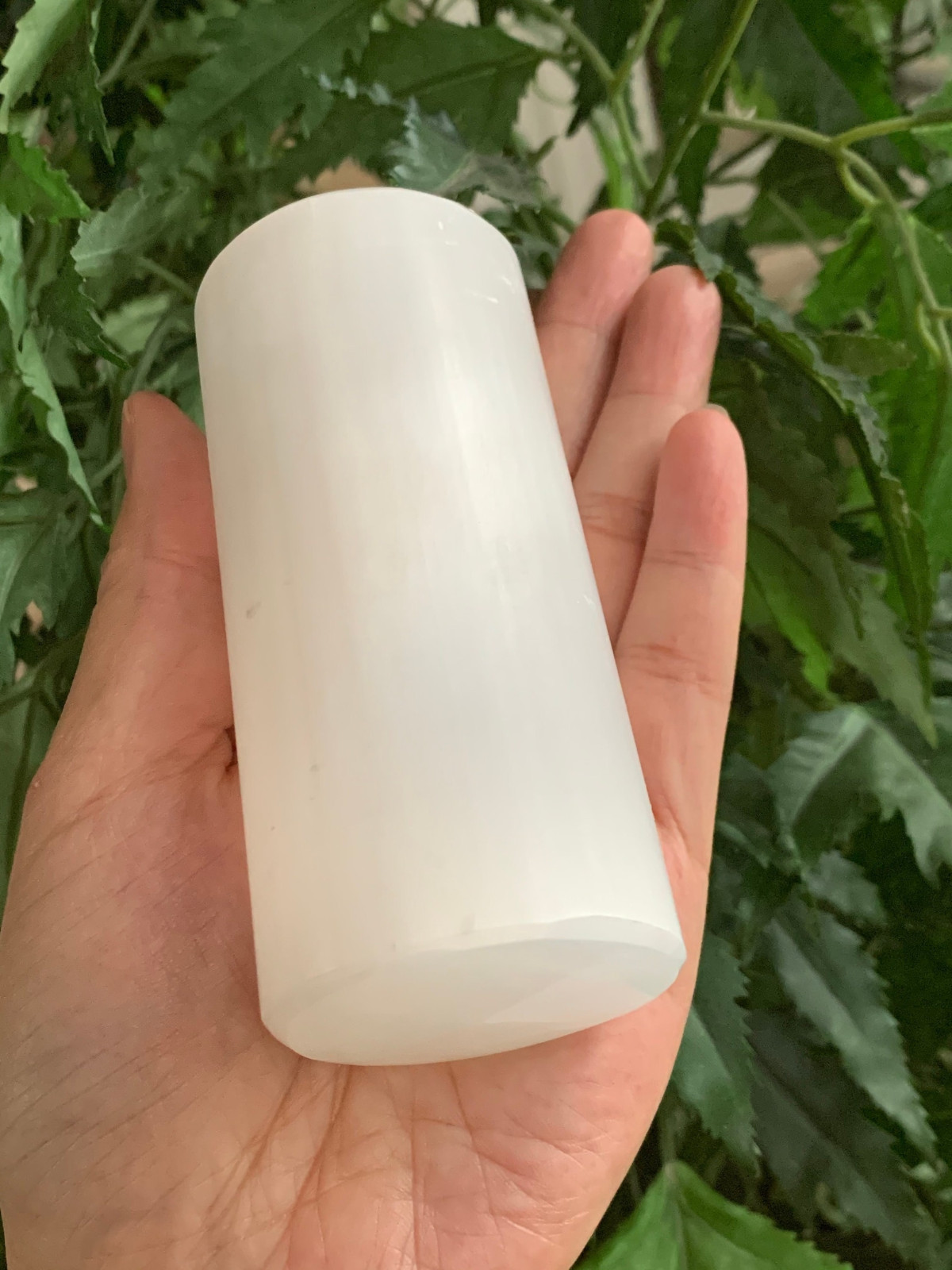 Selenite Harmonizer Cylinder, Cylinder Gemstone Gypsum Block, Wholesale Bulk Lot