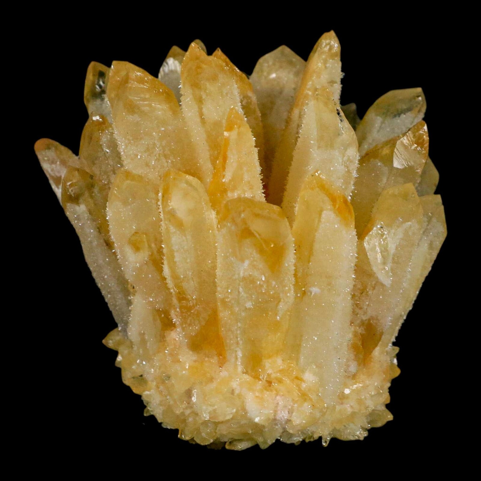 3.1″ Yellow Phantom Ghost Quartz Crystal, Chlorite Cluster Mineral Specimen
