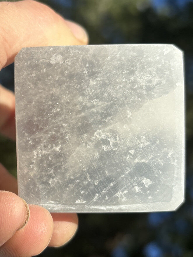 2 inch selenite cube