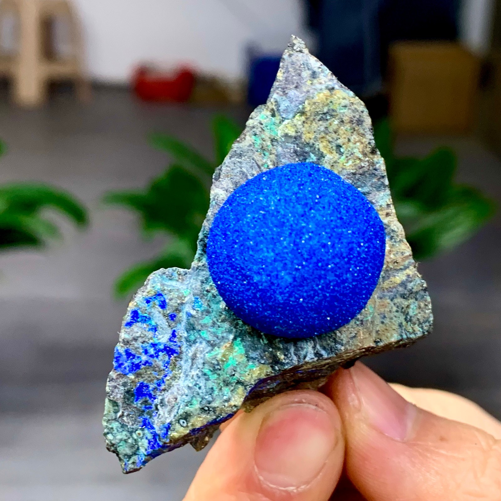 36G Pyromorphite Crystal Unique Spherical specimen, Guangxi,China