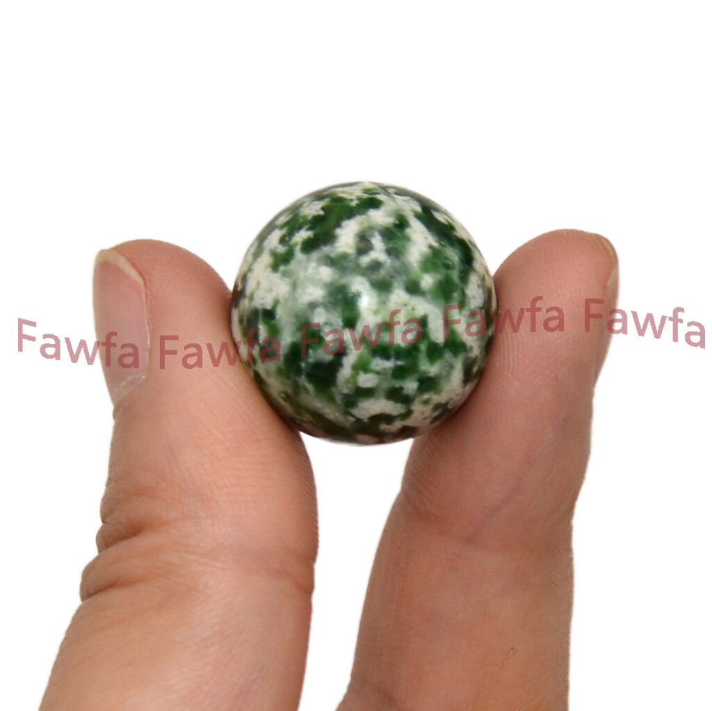 20mm Solid Gemstone Polished Rocks Minerals Crystal Healing Orb Ball Sphere
