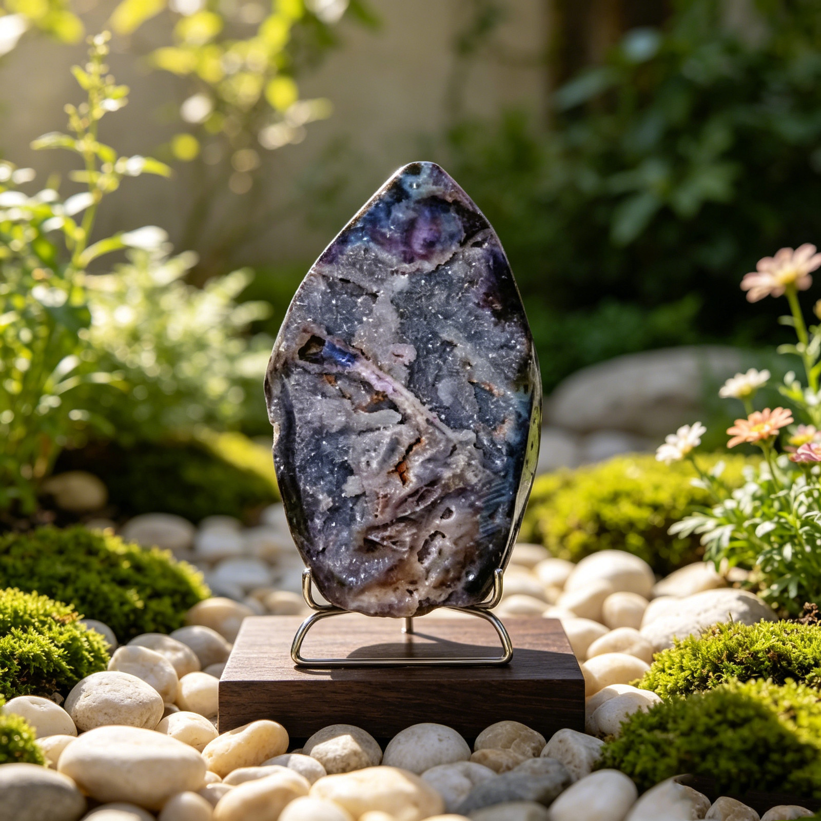 Angel Aura Sphalerite Crystal Cluster Chunk Tower Ornament Witch Altar Decor
