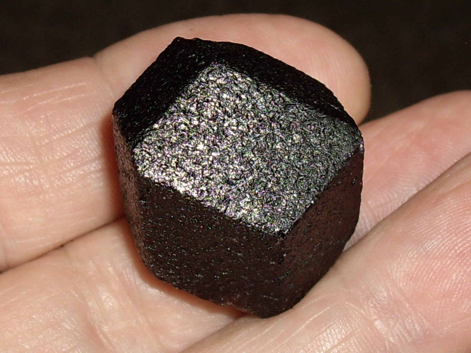 Deep Red Medium Large Almandine Garnet Crystal 36.5g