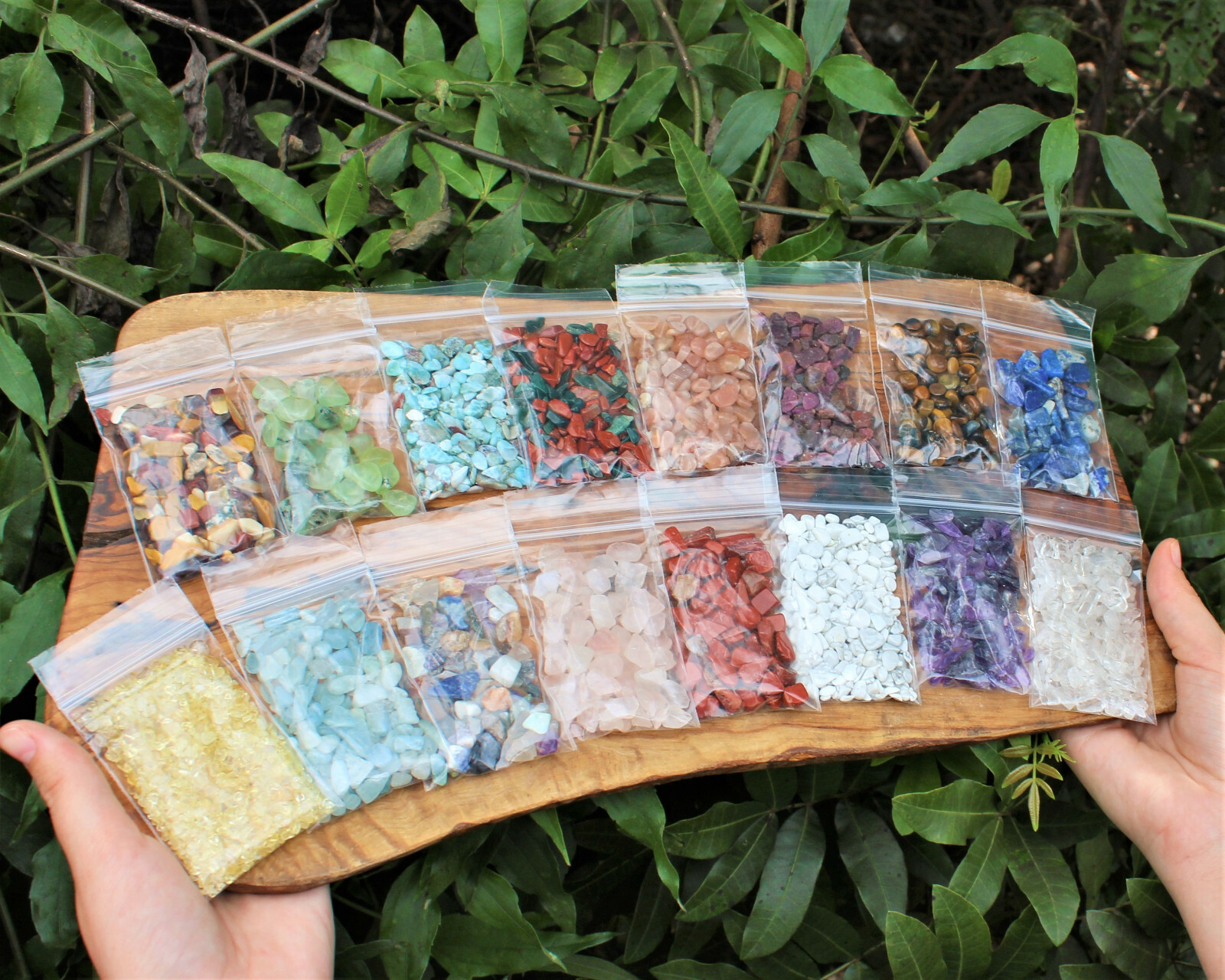 Genuine Gemstone Chips Bulk Lots – HUGE RANGE – Undrilled Semi Tumbled Stones