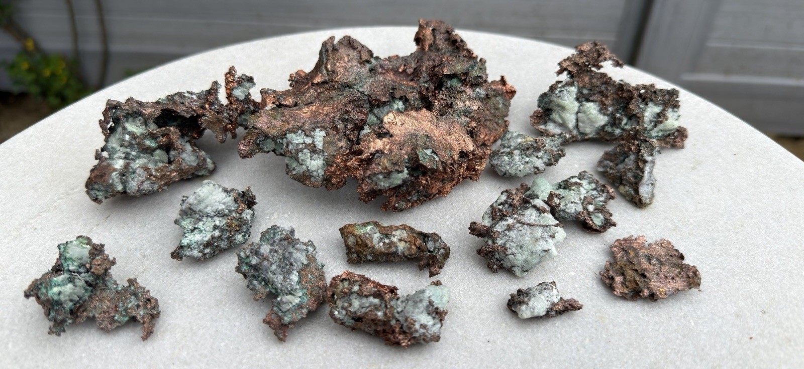 Wholesale Lot 2 Lbs Natural Copper Matrix Specimen Crystal Healing Energy