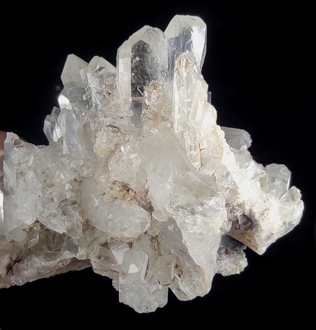 Quartz Crystals On Matrix From Baluchistan, Pakistan.