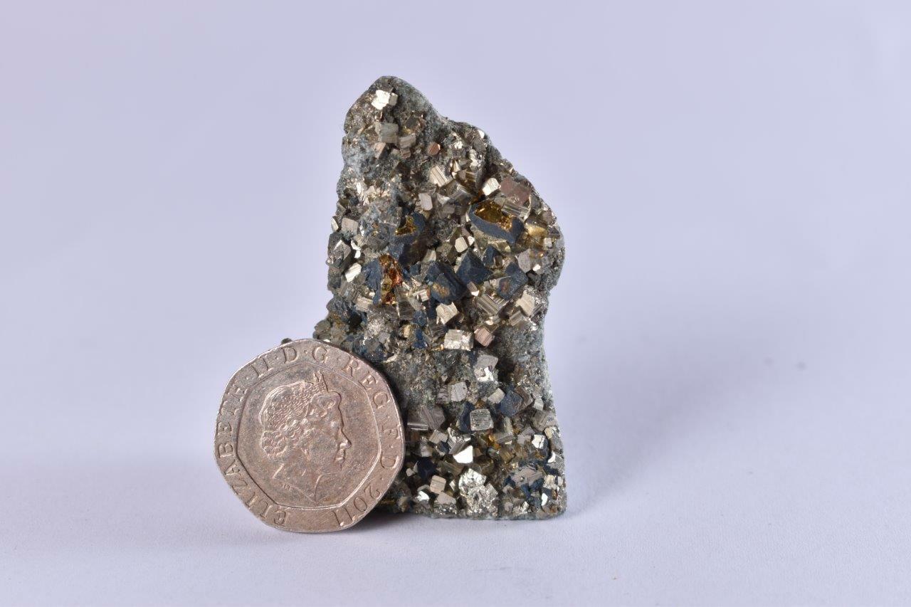 Pyrite Fools Gold Freeform Freestanding Specimen , Crystal Healing, Peru 50-100g